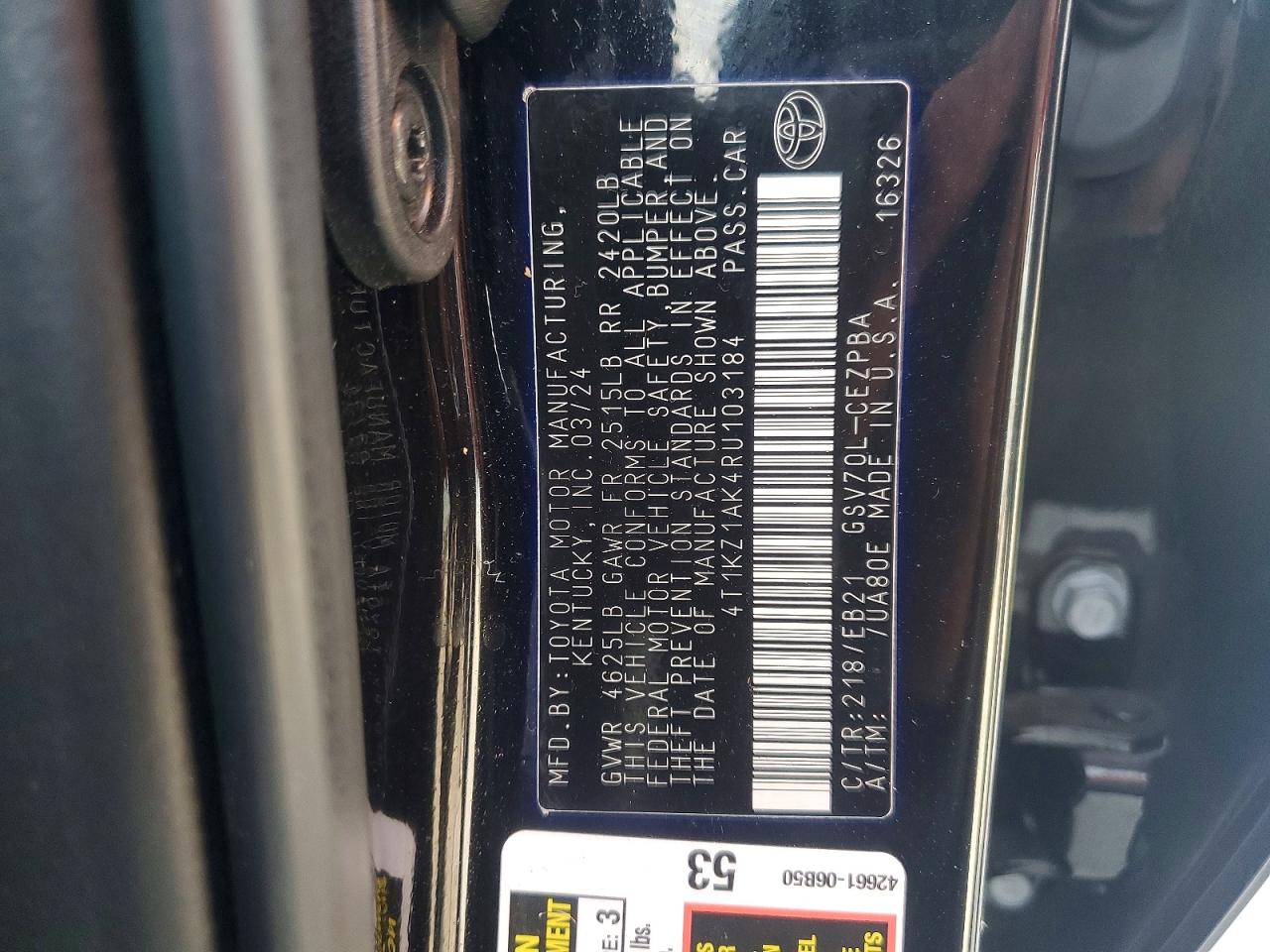 2024 TOYOTA CAMRY TRD photo 37
