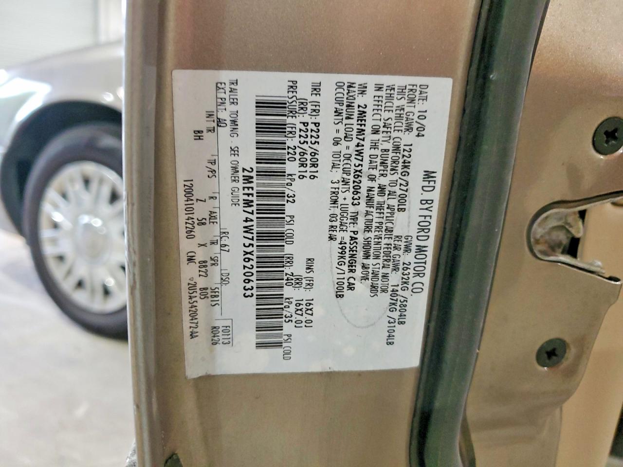 2005 MERCURY GRAND MARQUIS GS photo 34