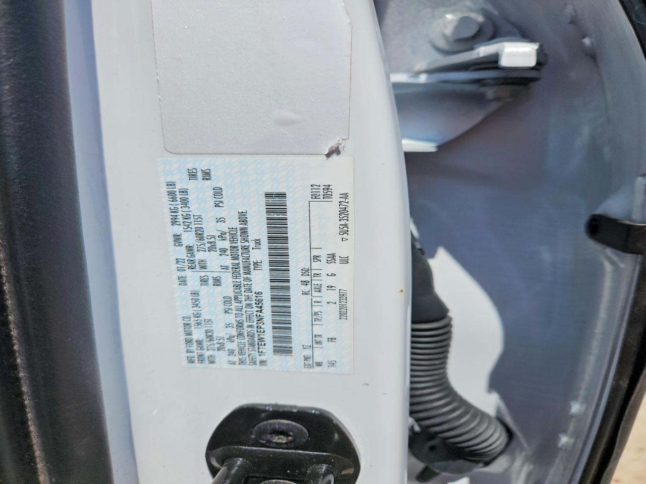 2022 FORD F150 SUPERCREW photo 23
