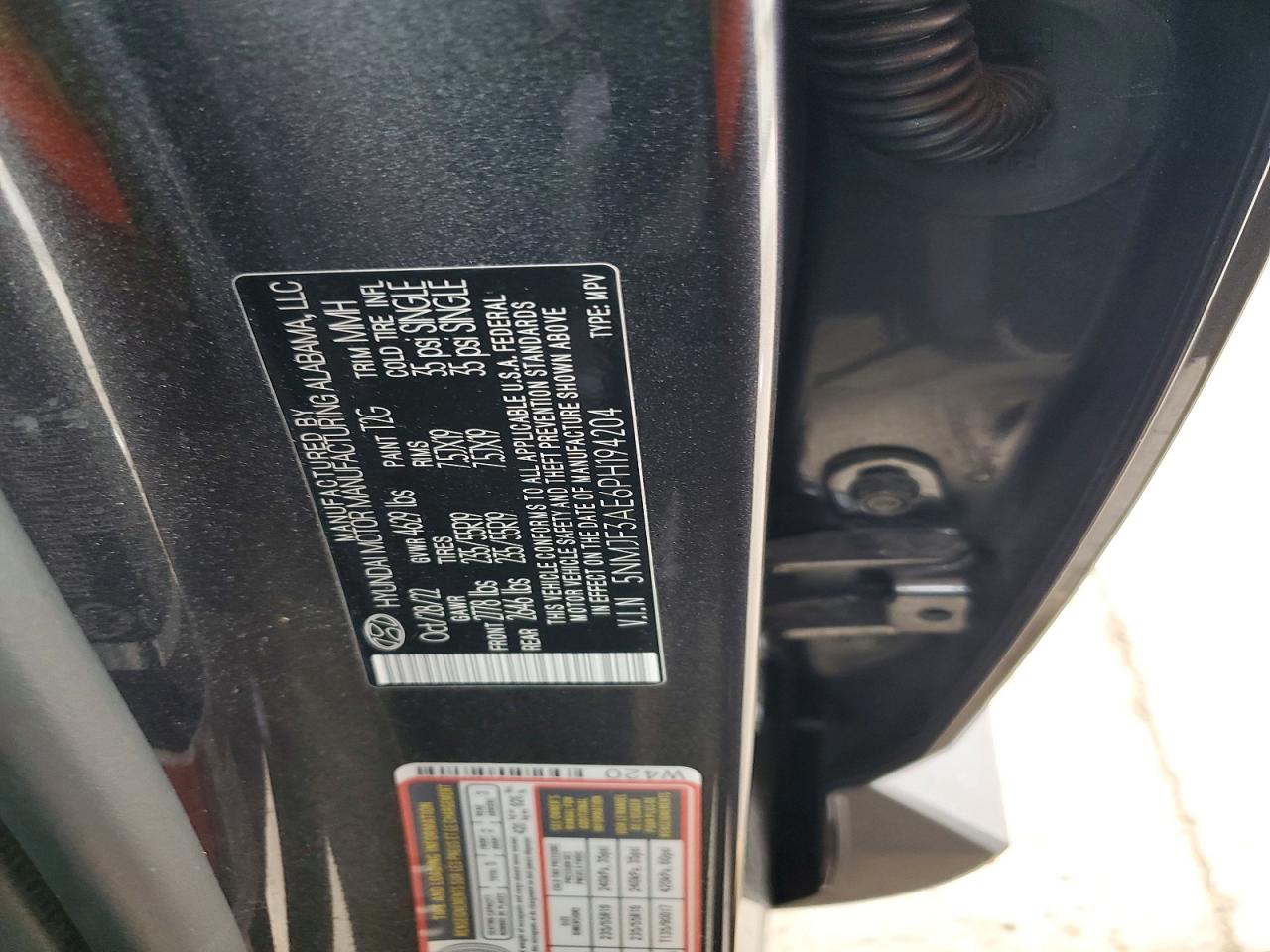 2023 HYUNDAI TUCSON SEL photo 13