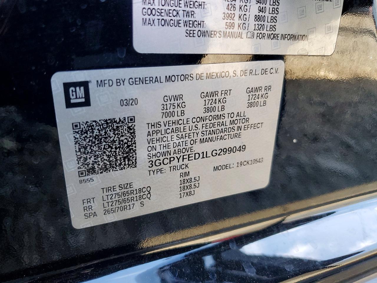 2020 CHEVROLET SILVERADO K1500 LT TRAIL BOSS photo 25