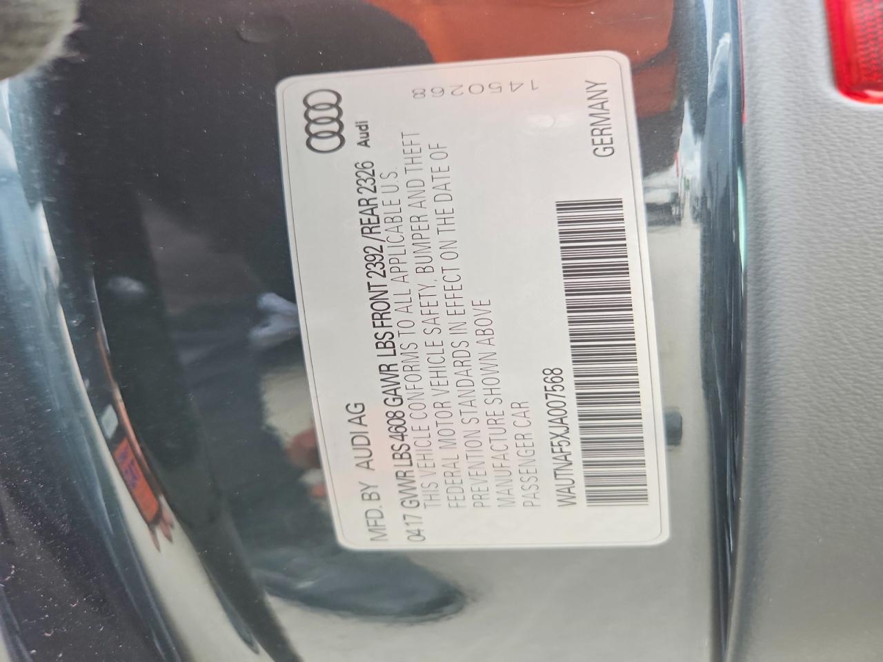 2018 AUDI A5 PREMIUM PLUS S-LINE photo 23