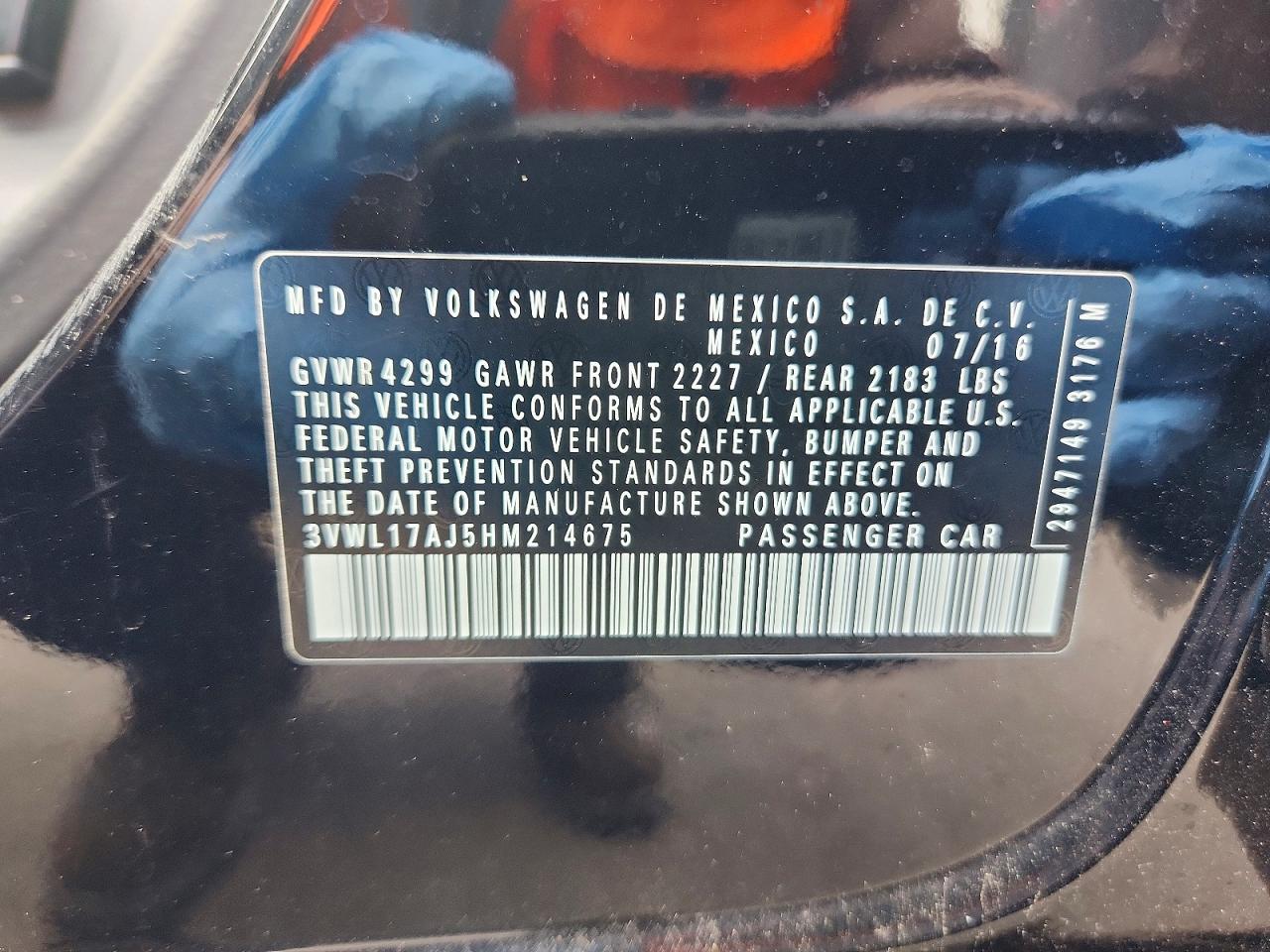 2017 VOLKSWAGEN JETTA SEL photo 34