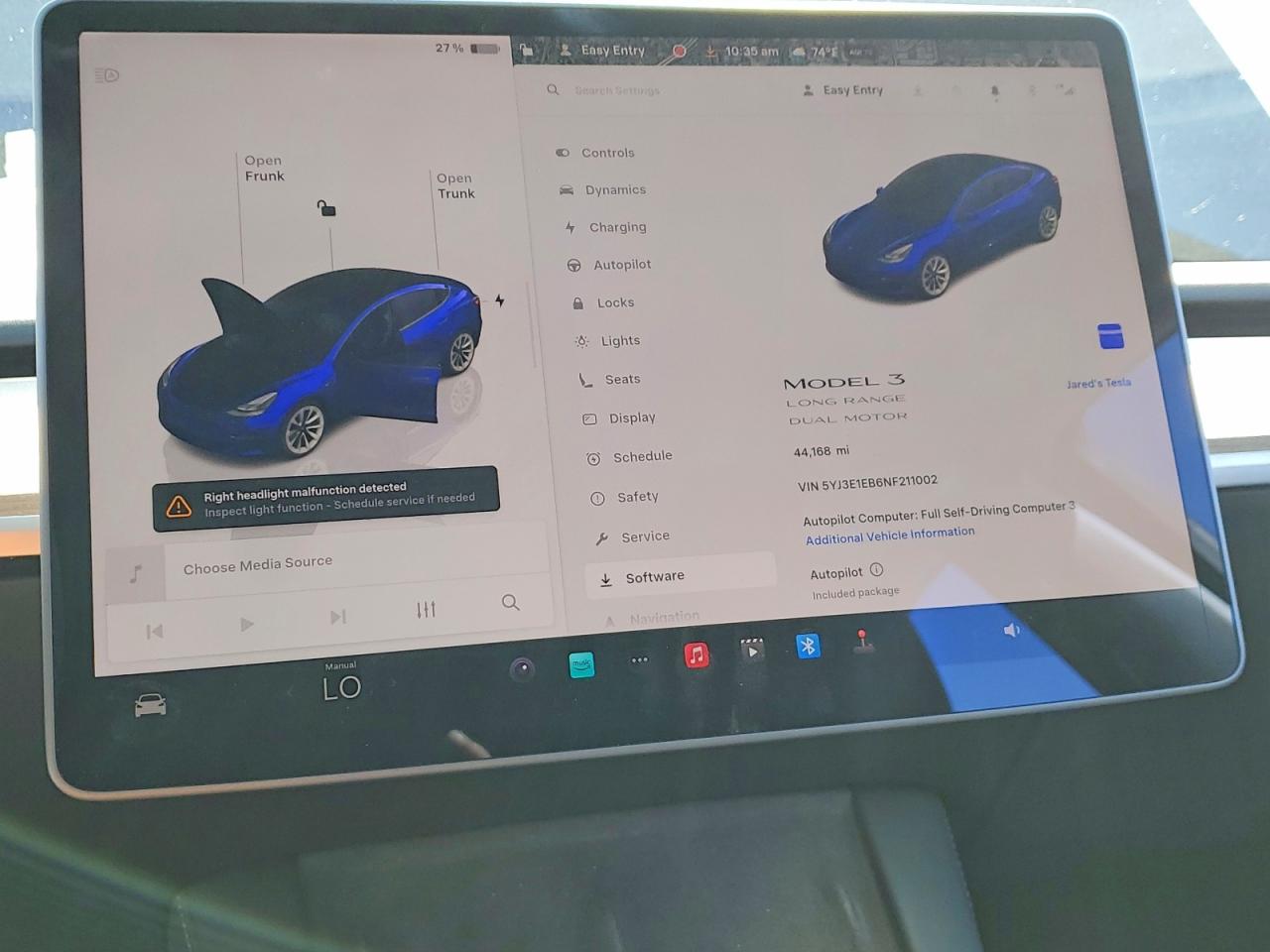 2022 TESLA MODEL 3 photo 9