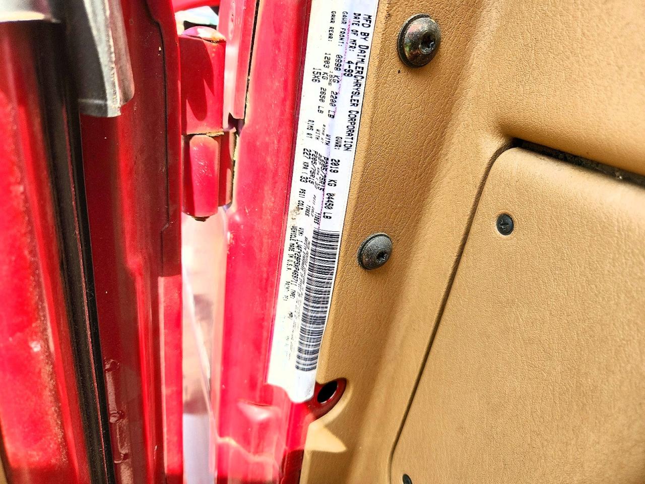 1999 JEEP WRANGLER / TJ SE photo 23