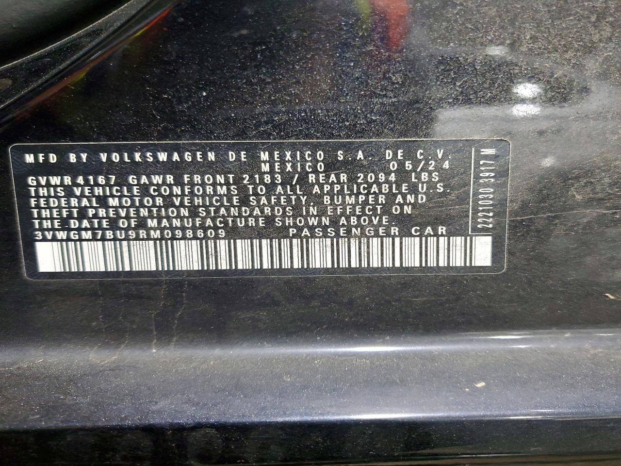 2024 VOLKSWAGEN JETTA SEL photo 34