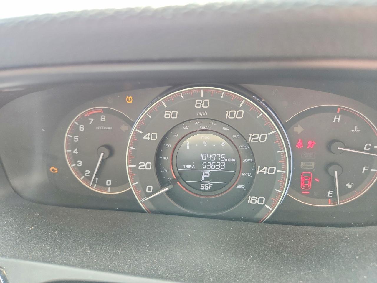 2014 HONDA ACCORD EXL photo 9