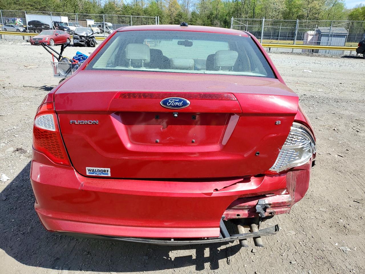 2012 FORD FUSION S photo 16