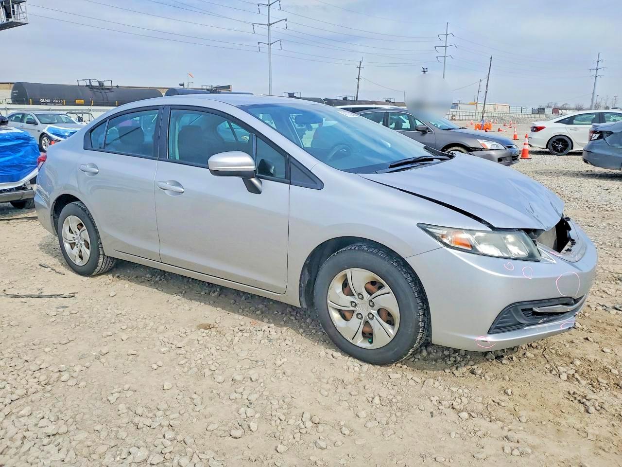 2014 HONDA CIVIC LX photo 4