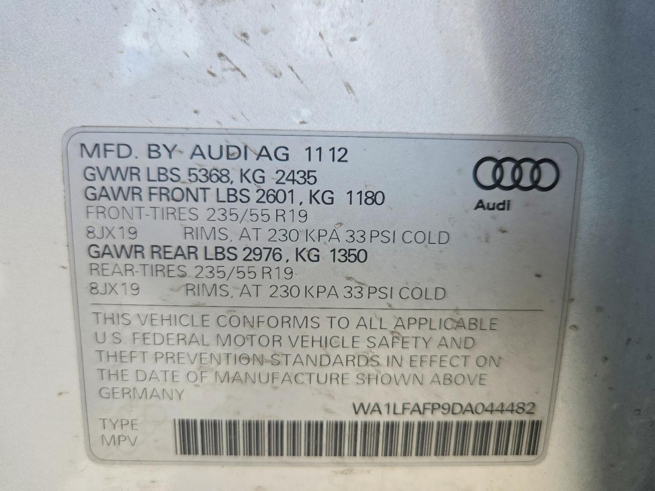 2013 AUDI Q5 PREMIUM PLUS photo 25