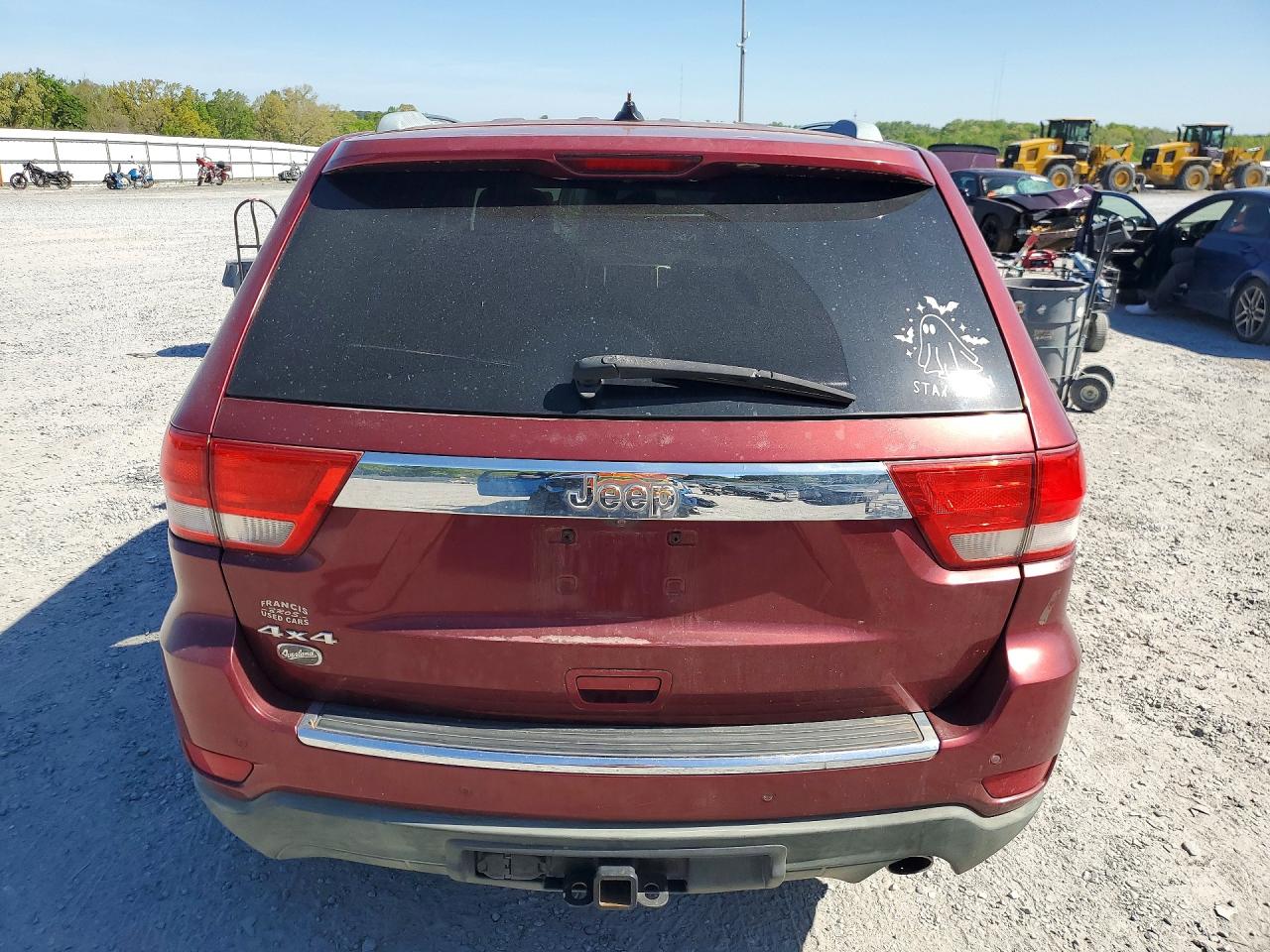 2012 JEEP GRAND CHEROKEE OVERLAND photo 11