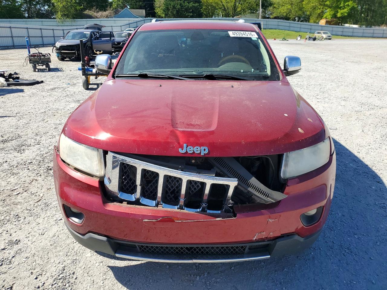 2012 JEEP GRAND CHEROKEE OVERLAND photo 9
