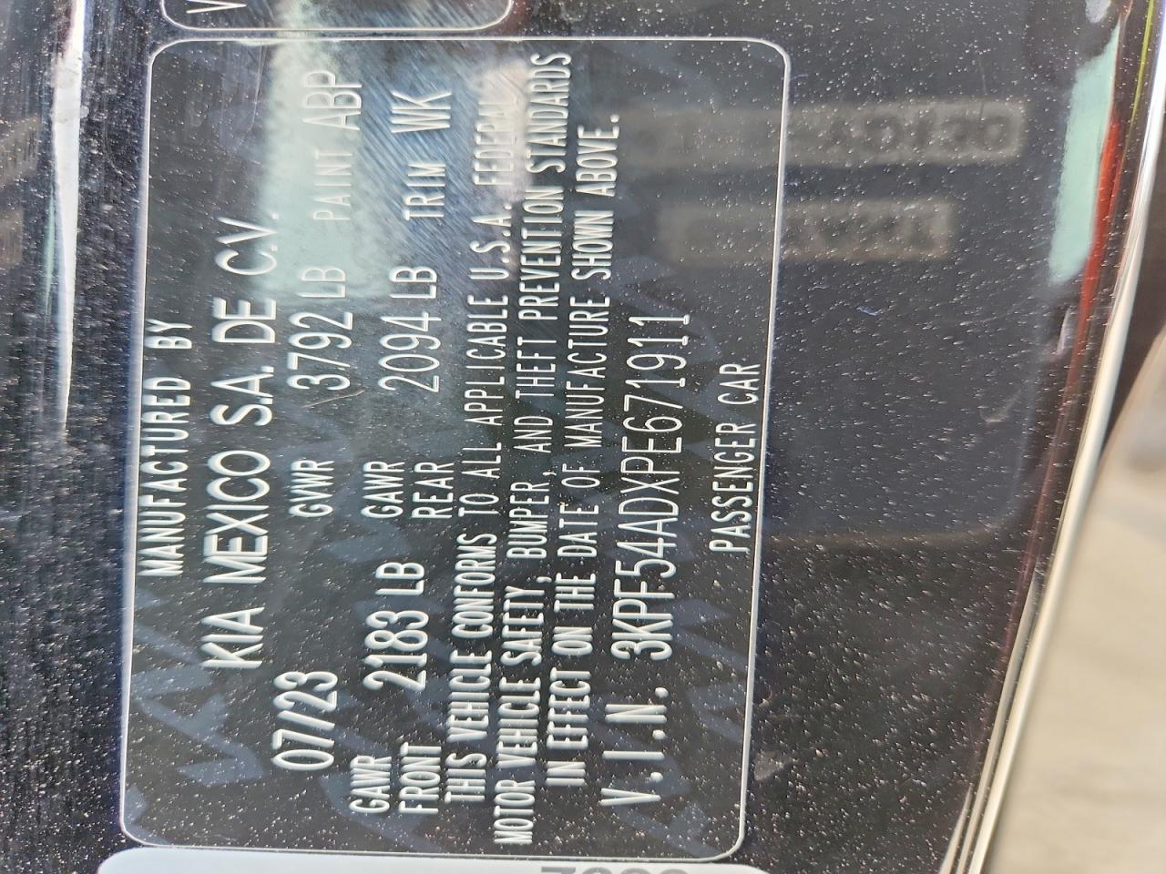 2023 KIA FORTE GT LINE photo 25
