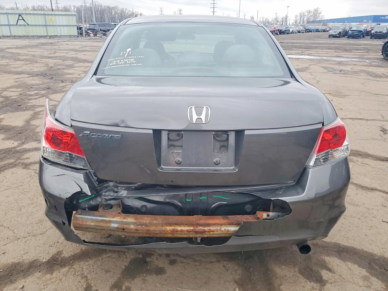 2009 HONDA ACCORD LX photo 11