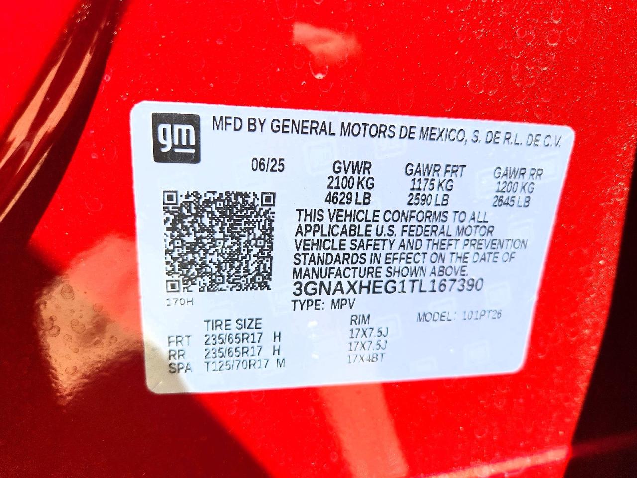 2026 CHEVROLET EQUINOX LT photo 23