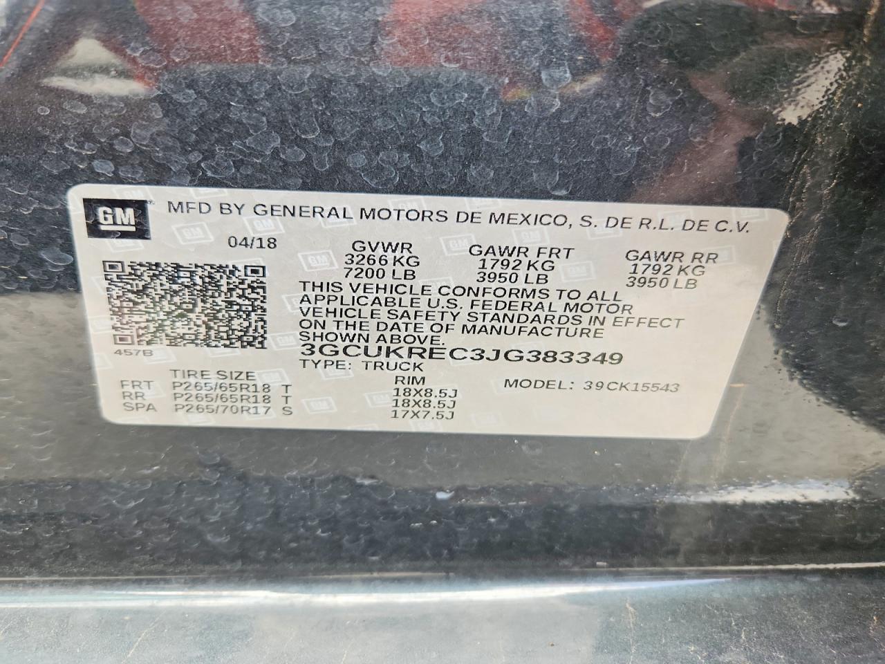 2018 CHEVROLET SILVERADO K1500 LT photo 13