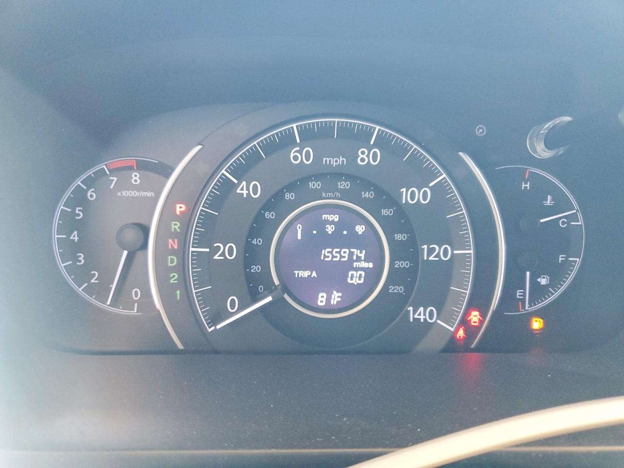 2012 HONDA CR-V EXL photo 17