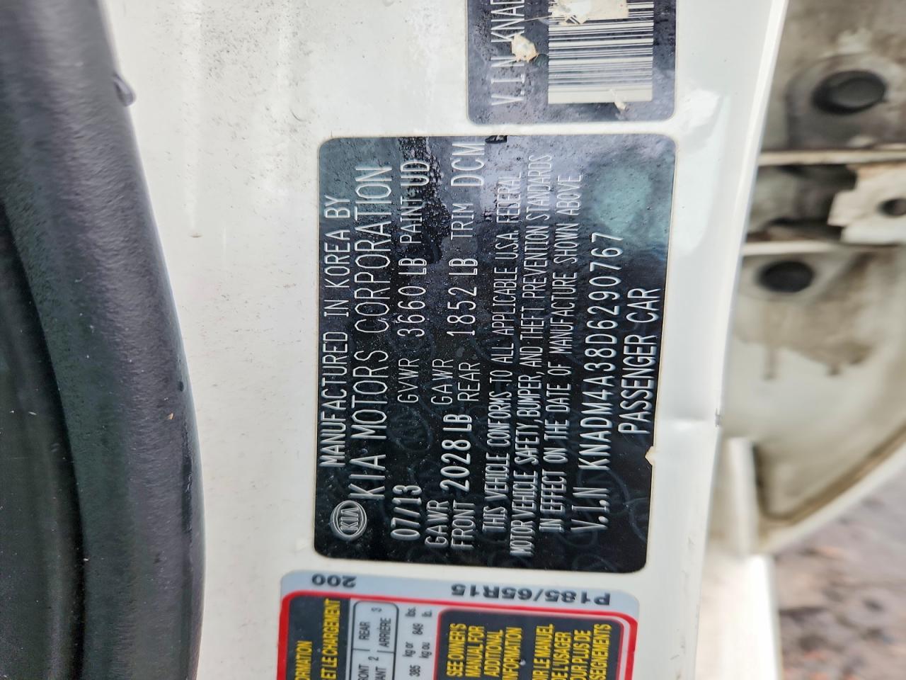 2013 KIA RIO LX photo 12