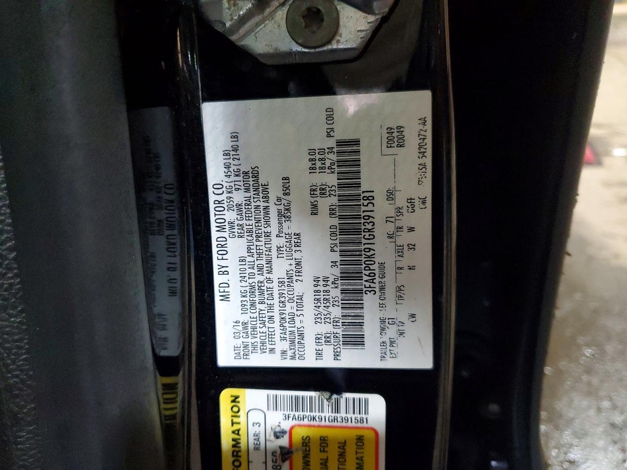 2016 FORD FUSION TITANIUM photo 23