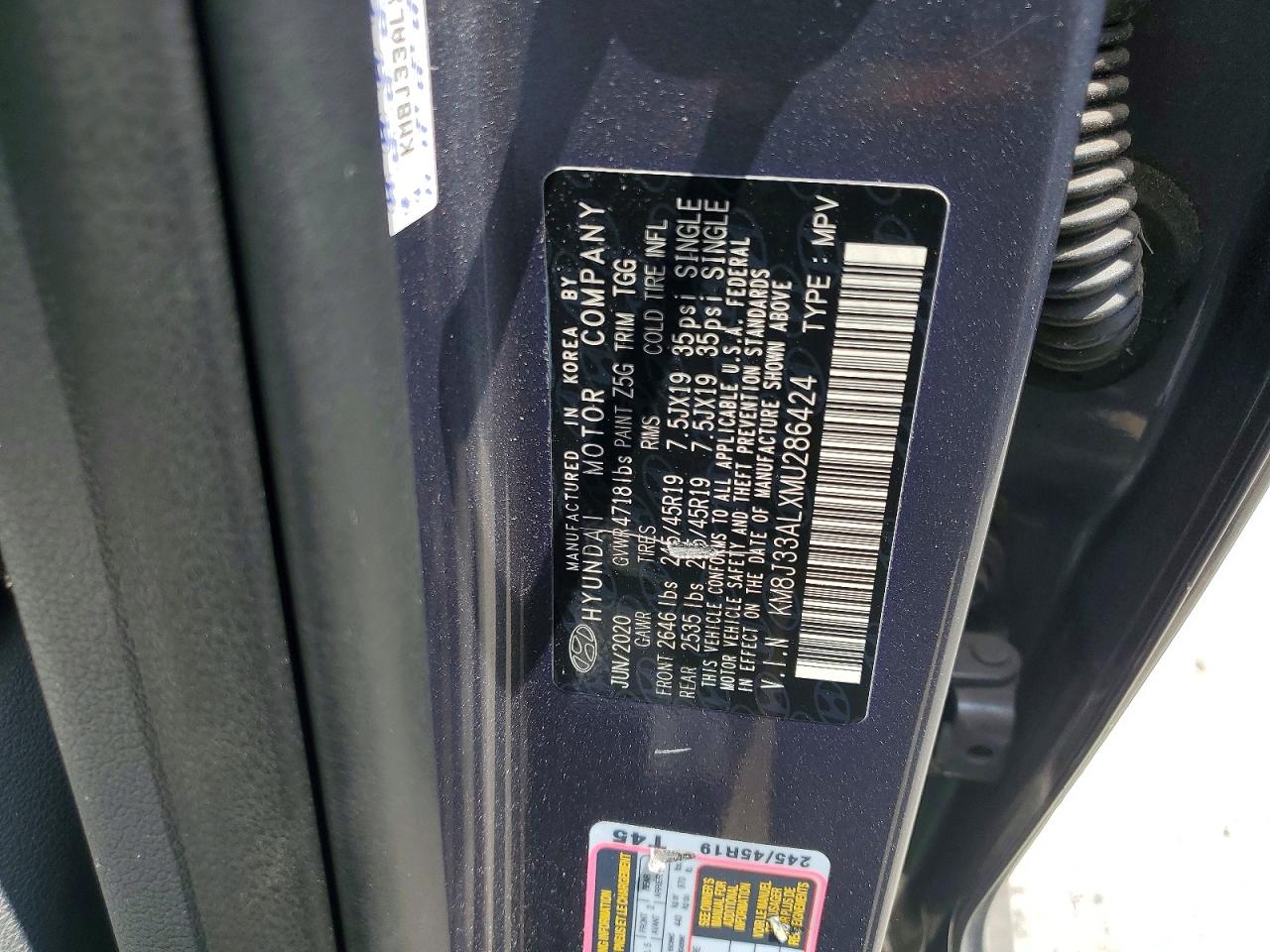 2021 HYUNDAI TUCSON SPORT photo 13