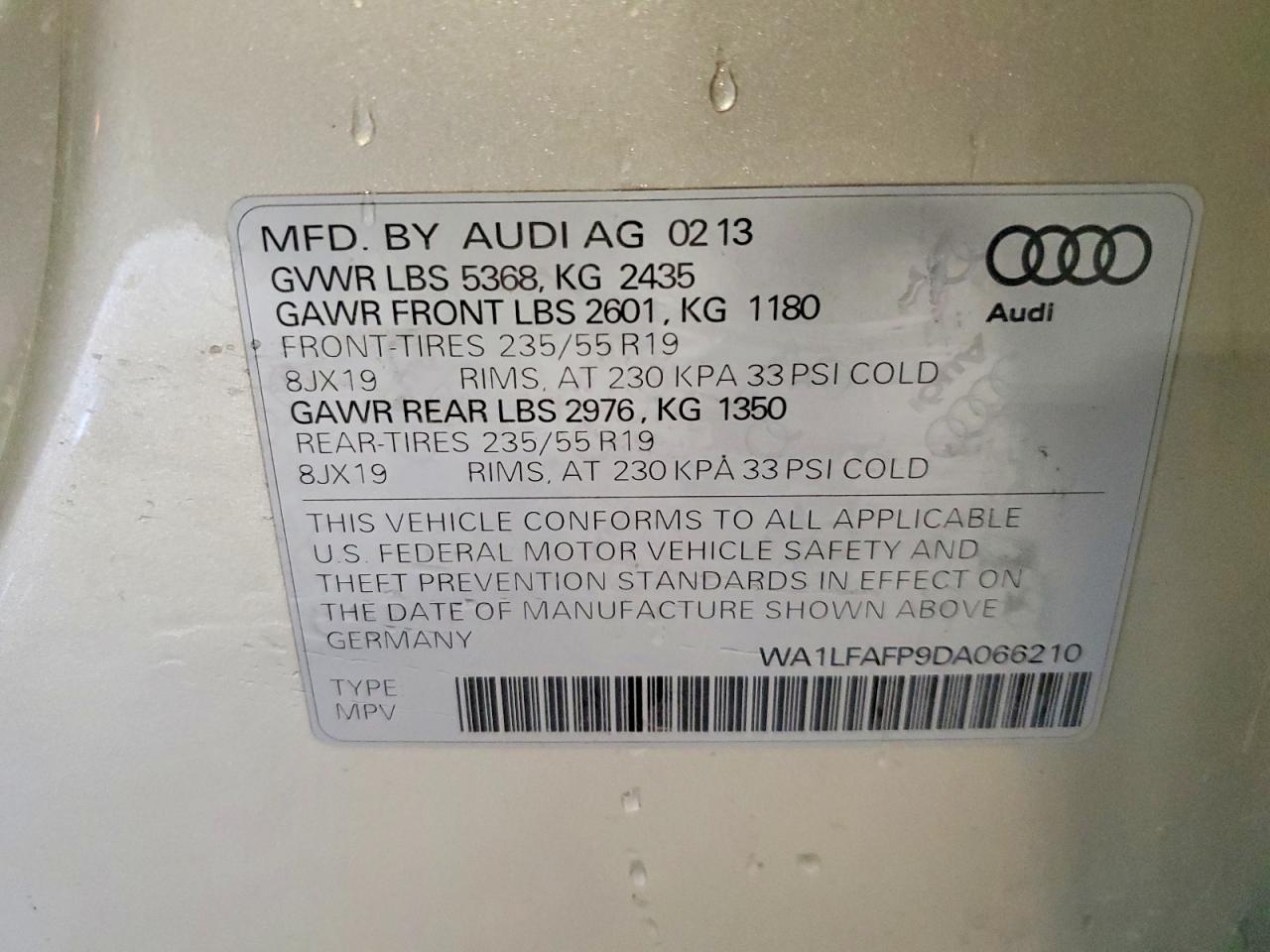 2013 AUDI Q5 PREMIUM PLUS photo 27