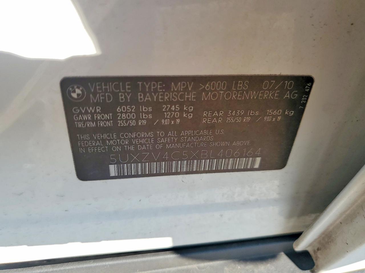 2011 BMW X5 XDRIVE35I photo 25