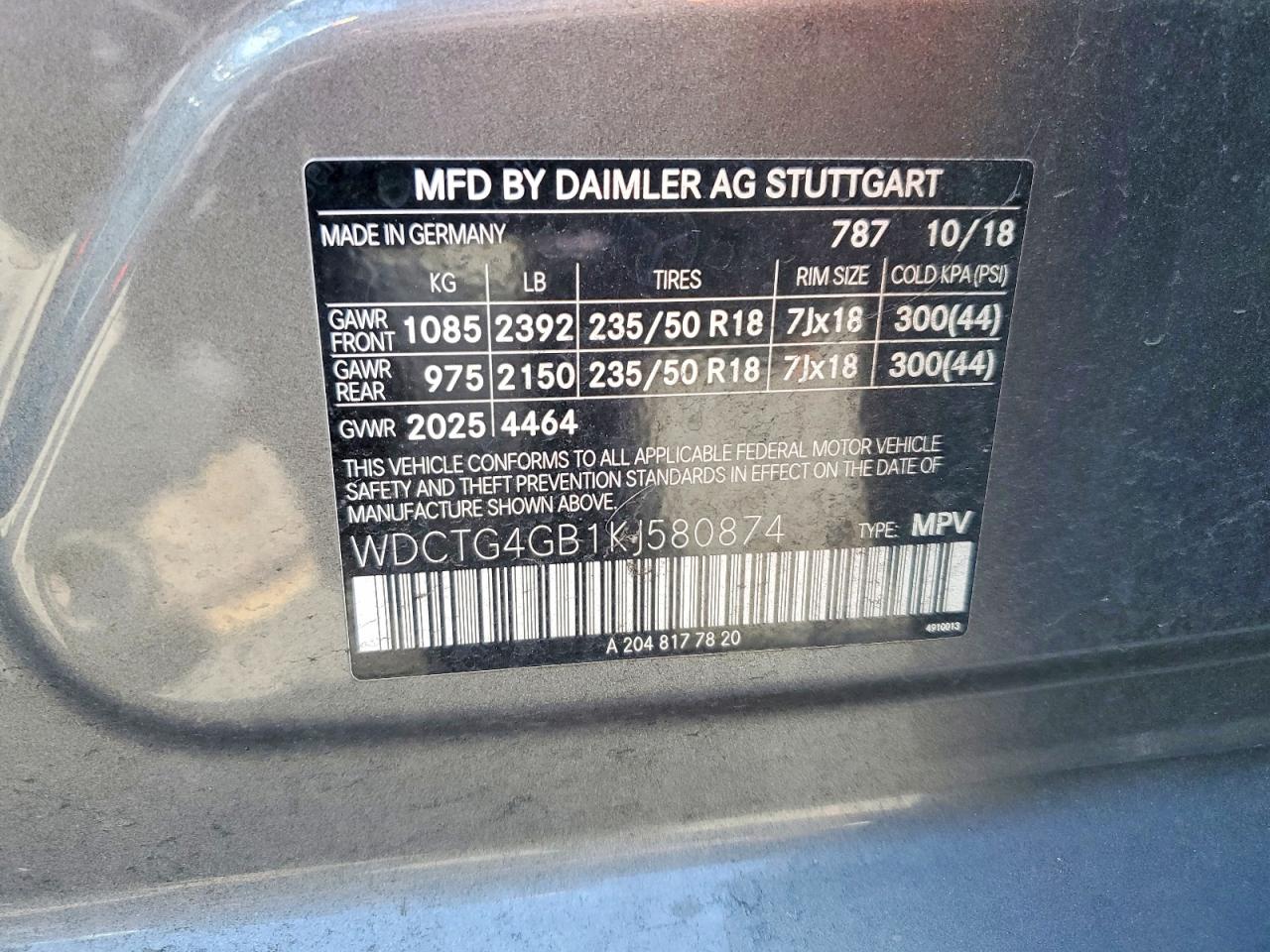 2019 MERCEDES-BENZ GLA 250 4MATIC photo 23