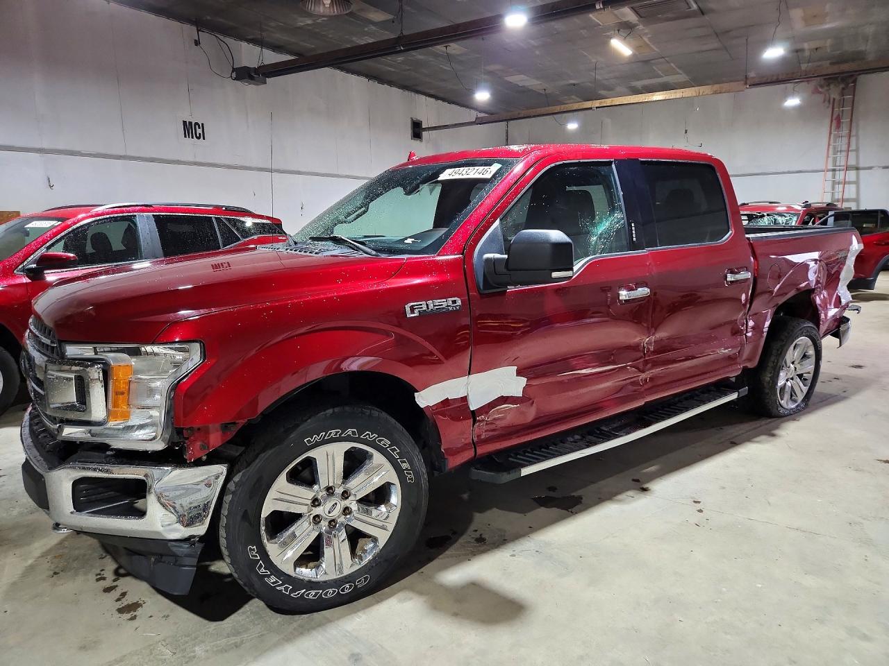 2018 FORD F150 SUPERCREW — SIDE damage — photo 1