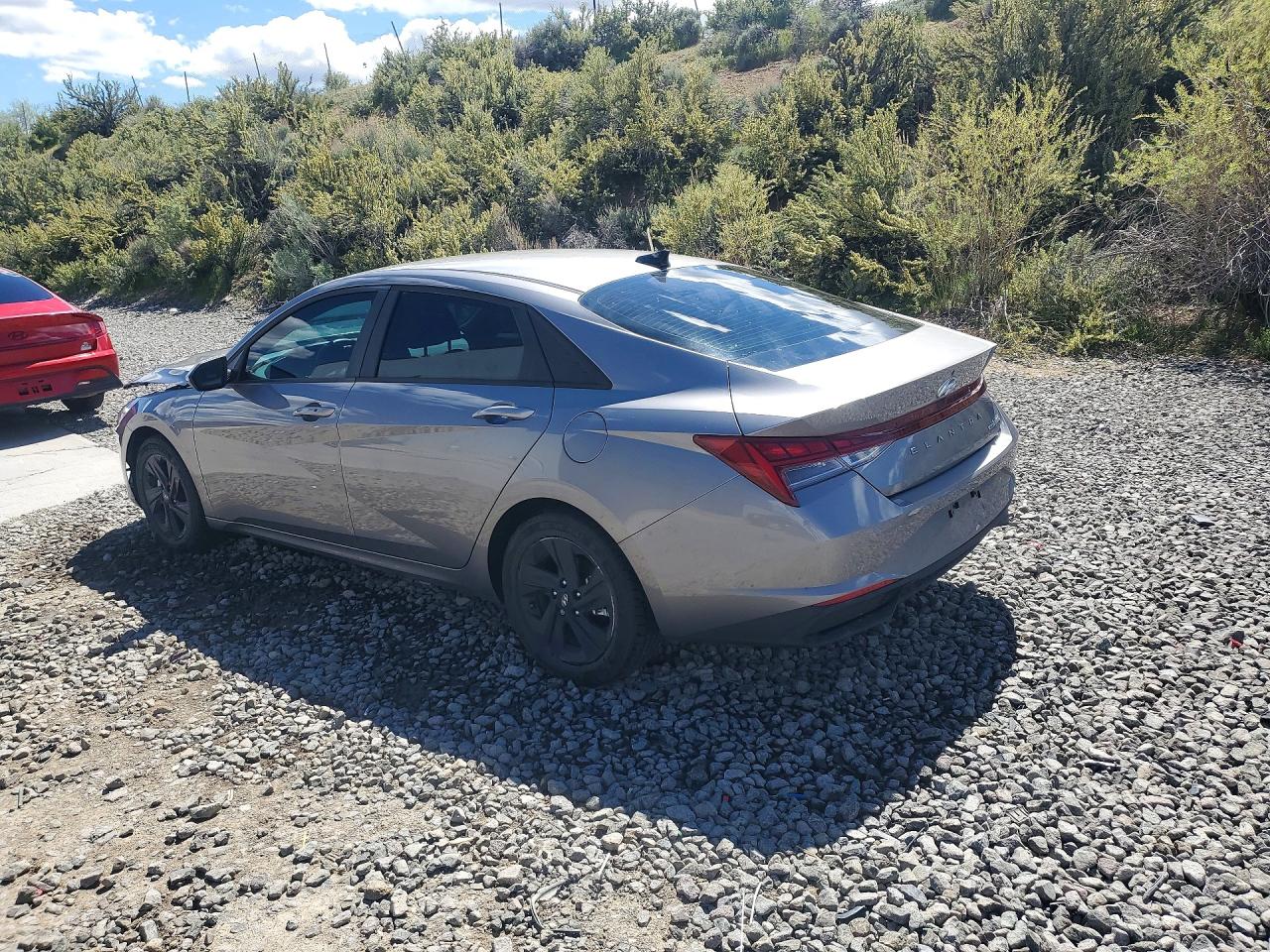 2023 HYUNDAI ELANTRA BLUE photo 4
