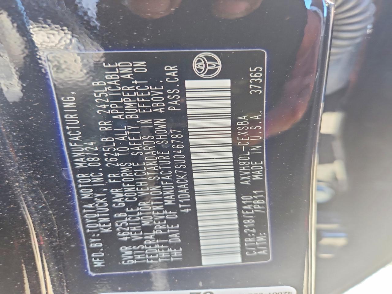 2025 TOYOTA CAMRY SE photo 13