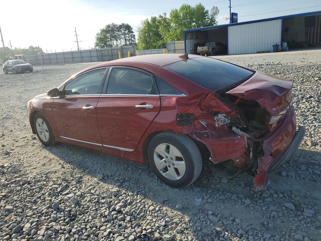 2012 HYUNDAI SONATA HYBRID photo 4