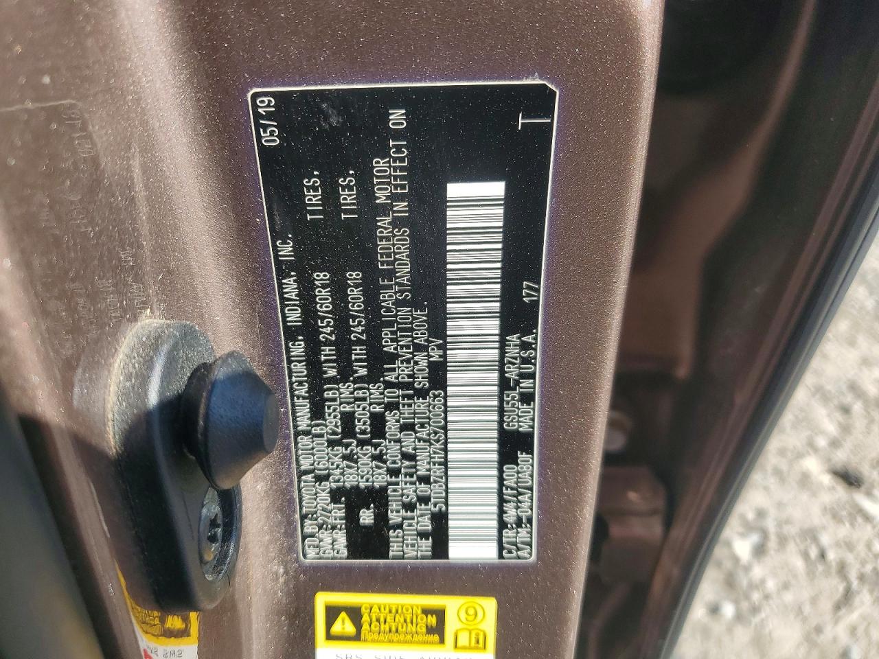 2019 TOYOTA HIGHLANDER LE PLUS photo 25