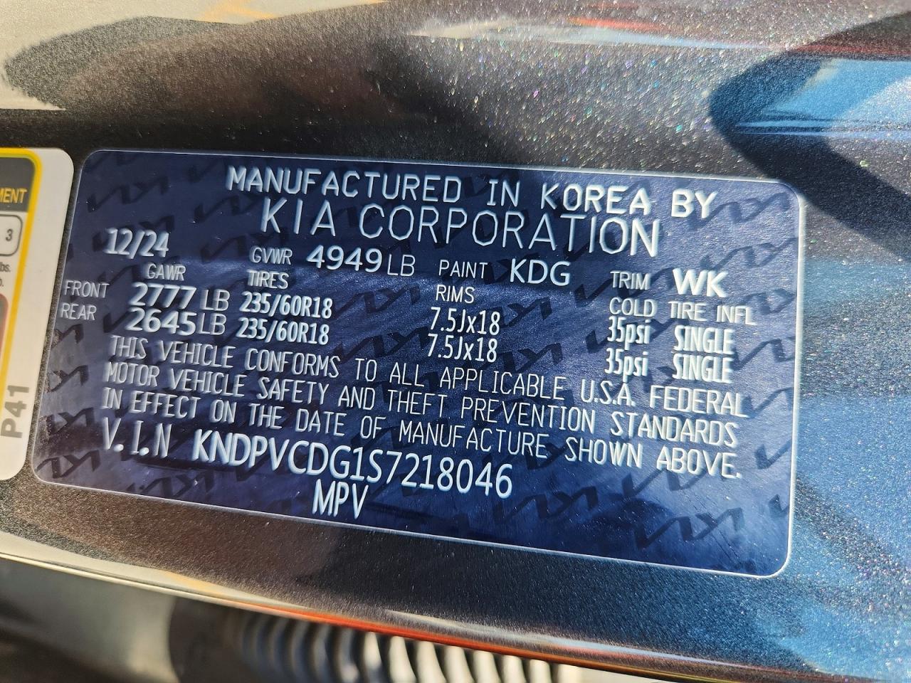 2025 KIA SPORTAGE EX photo 37