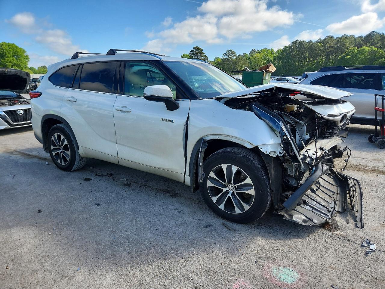 2021 TOYOTA HIGHLANDER HYBRID XLE photo 10