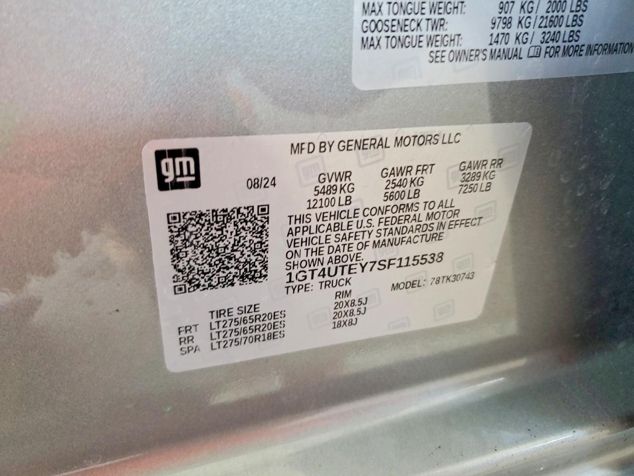 2025 GMC SIERRA K3500 SLE photo 34