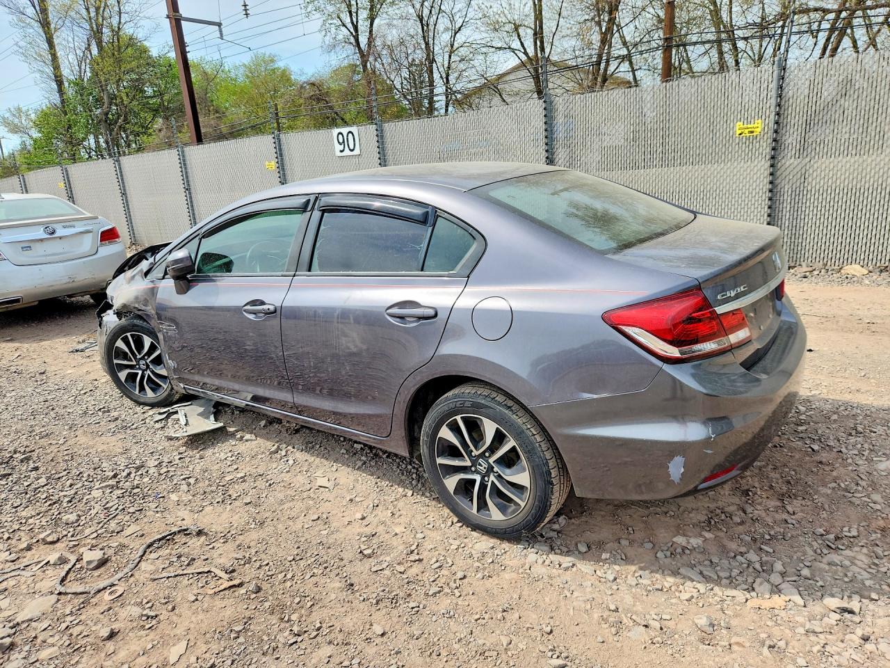 2015 HONDA CIVIC EX photo 4