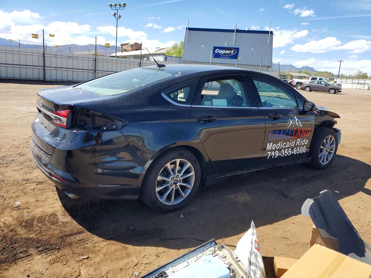 2017 FORD FUSION photo 5