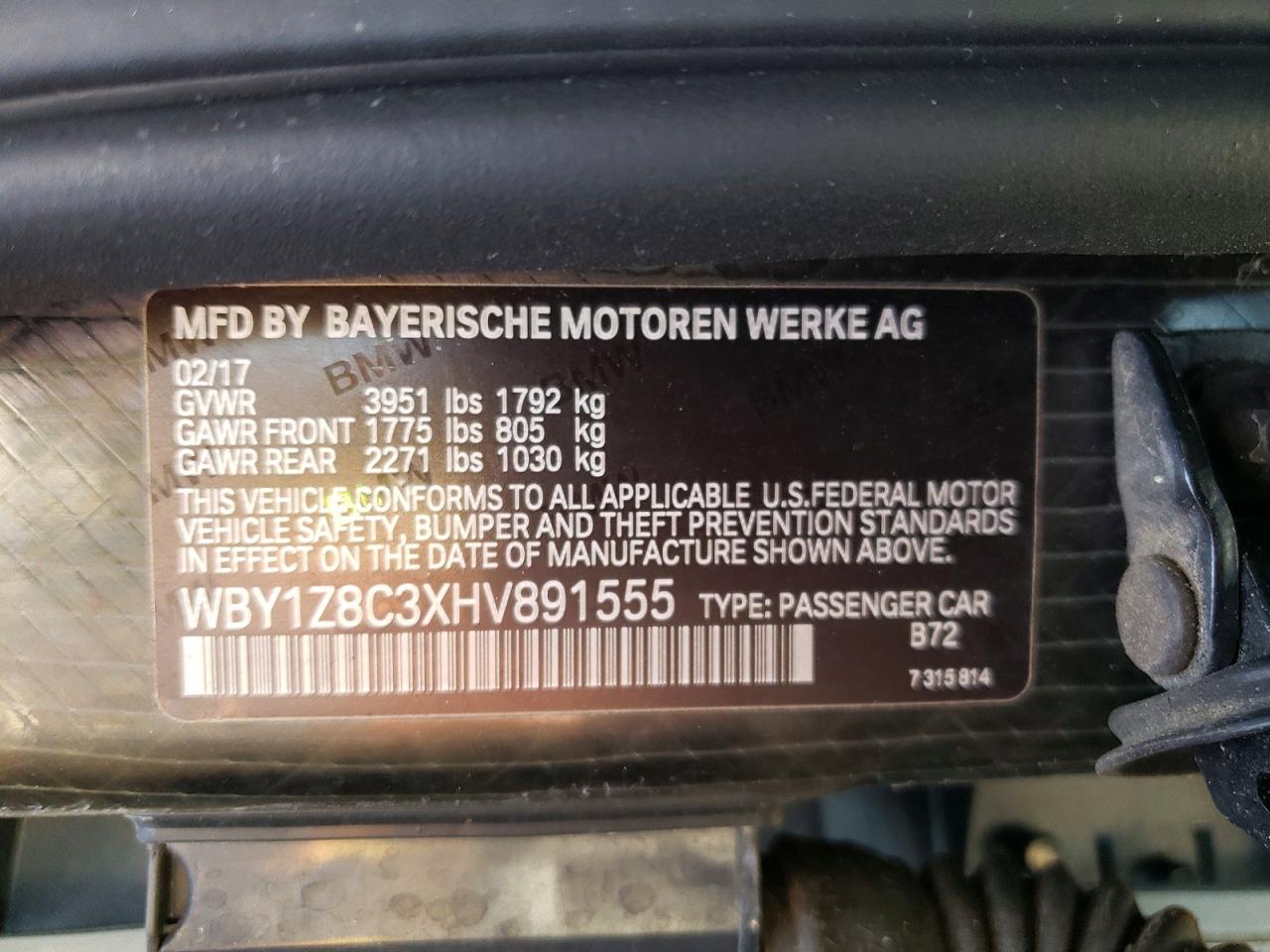 2017 BMW I3 REX photo 40