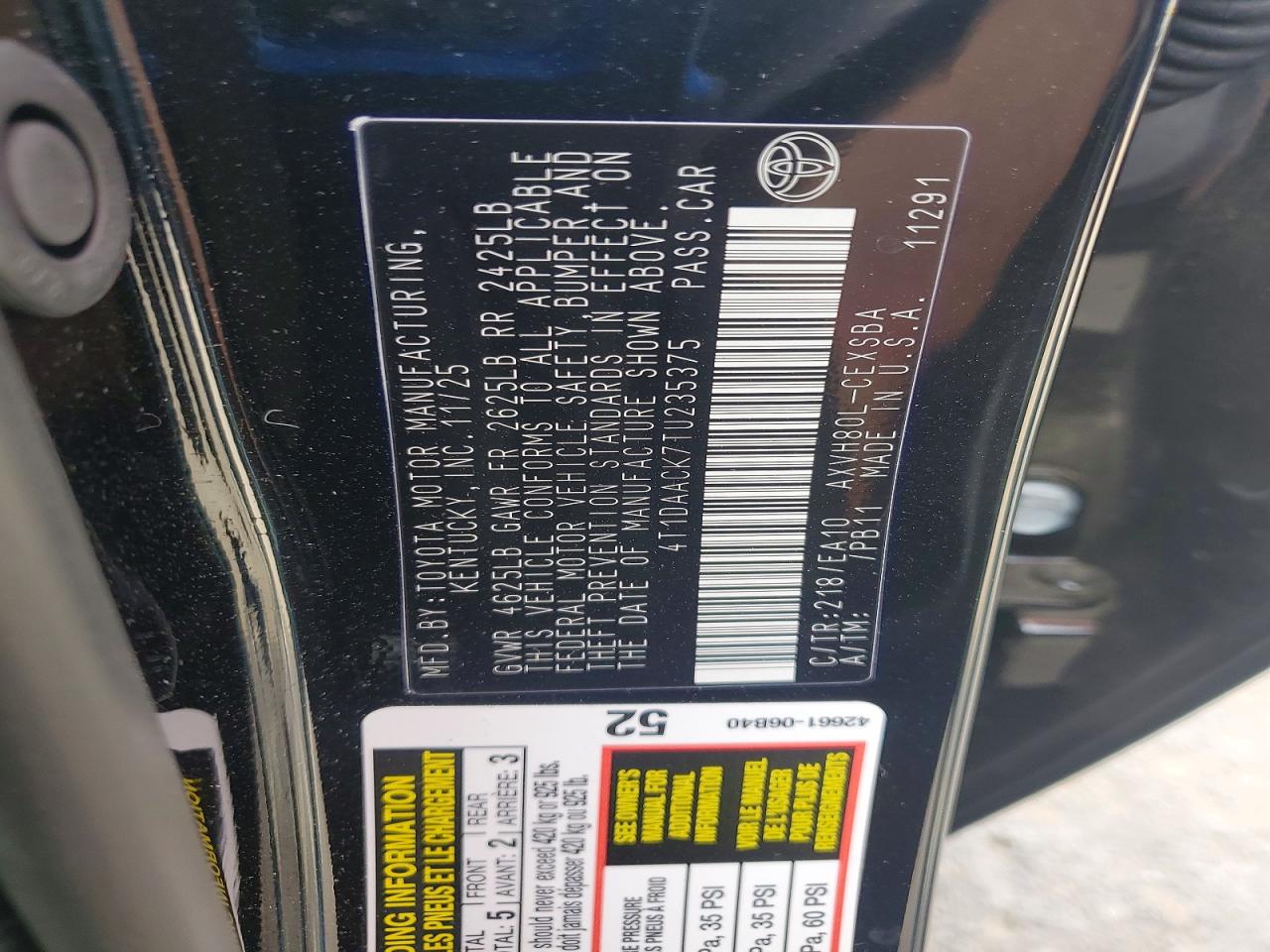 2026 TOYOTA CAMRY SE photo 34