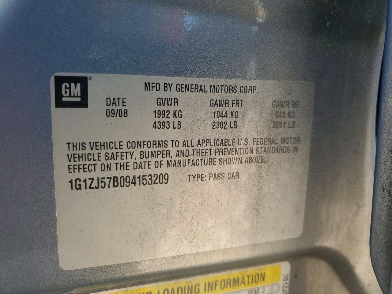 2009 CHEVROLET MALIBU 2LT photo 25