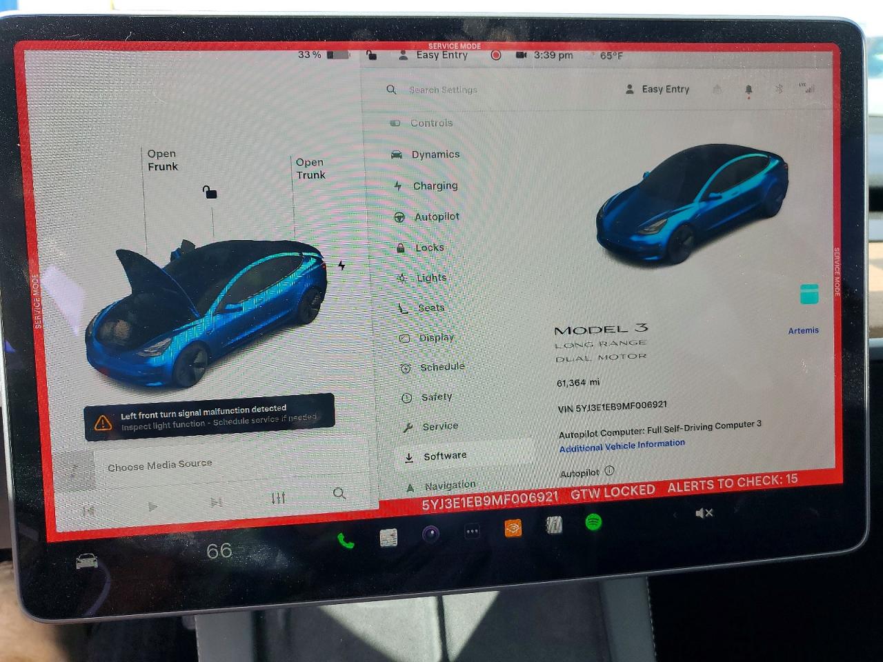 2021 TESLA MODEL 3 photo 25