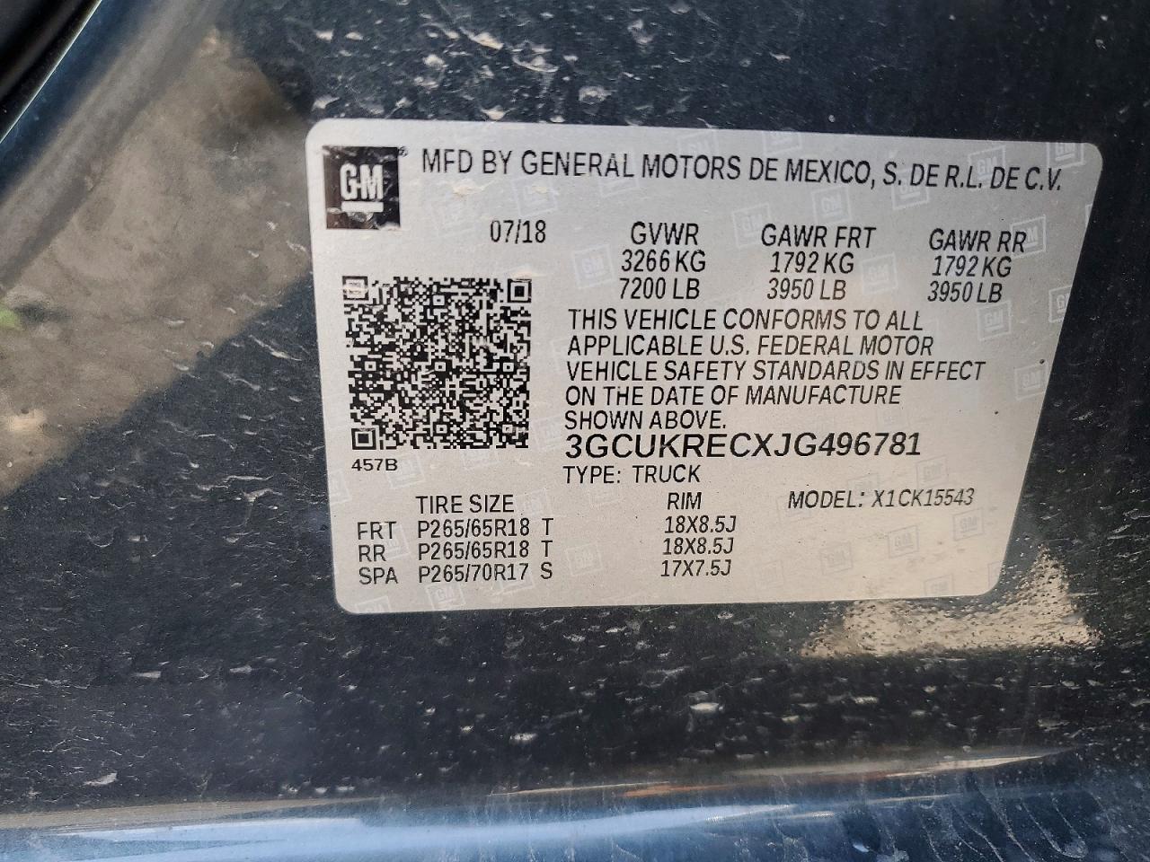 2018 CHEVROLET SILVERADO K1500 LT photo 37