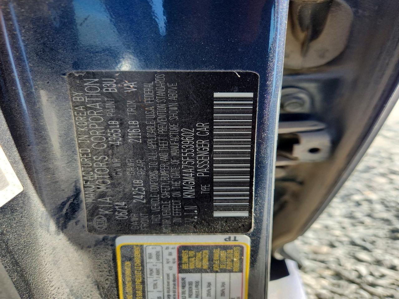 2015 KIA OPTIMA LX photo 23