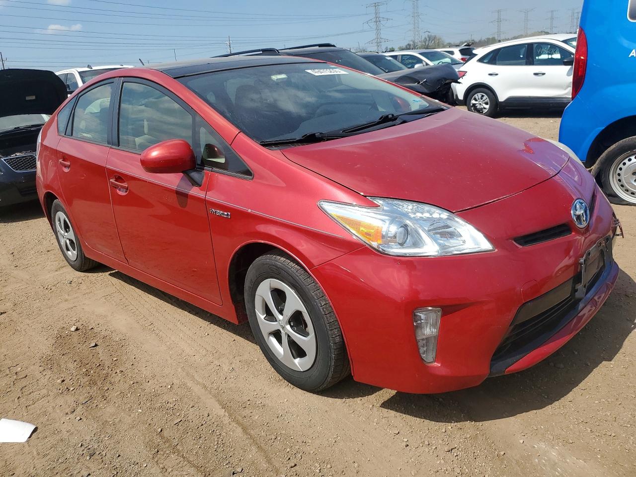 2013 TOYOTA PRIUS THREE photo 7