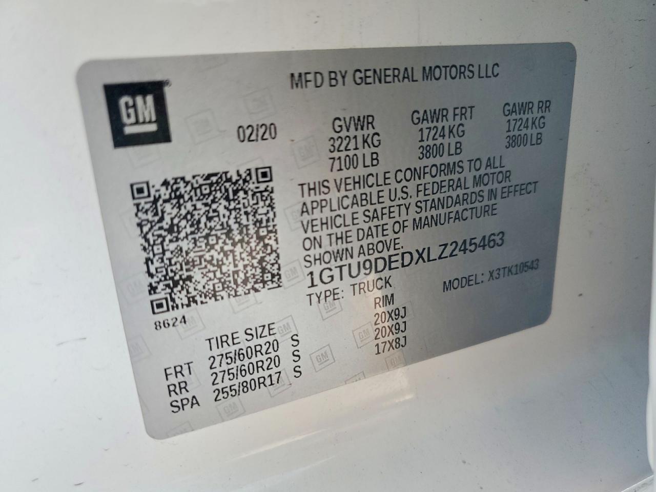 2020 GMC SIERRA K1500 SLT photo 34
