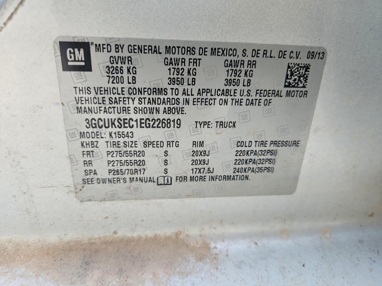 2014 CHEVROLET SILVERADO K1500 LTZ photo 23