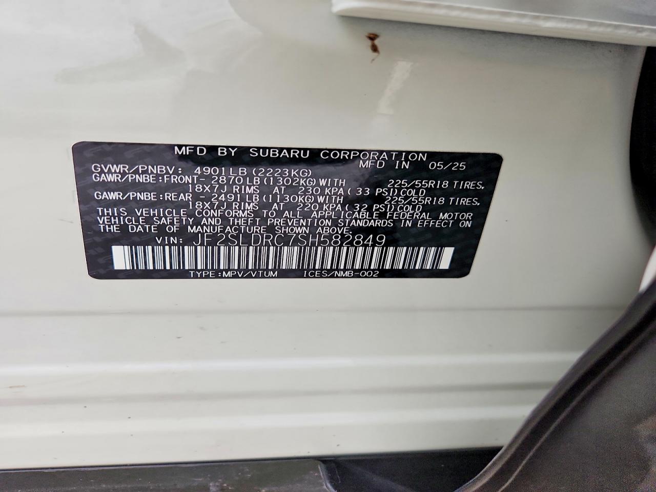 2025 SUBARU FORESTER LIMITED photo 34