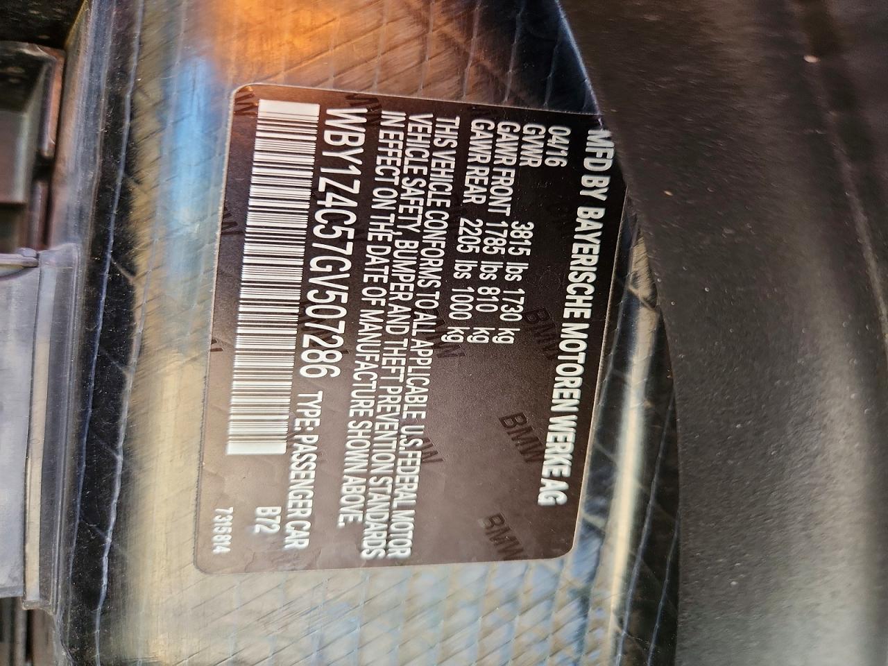 2016 BMW I3 REX photo 13