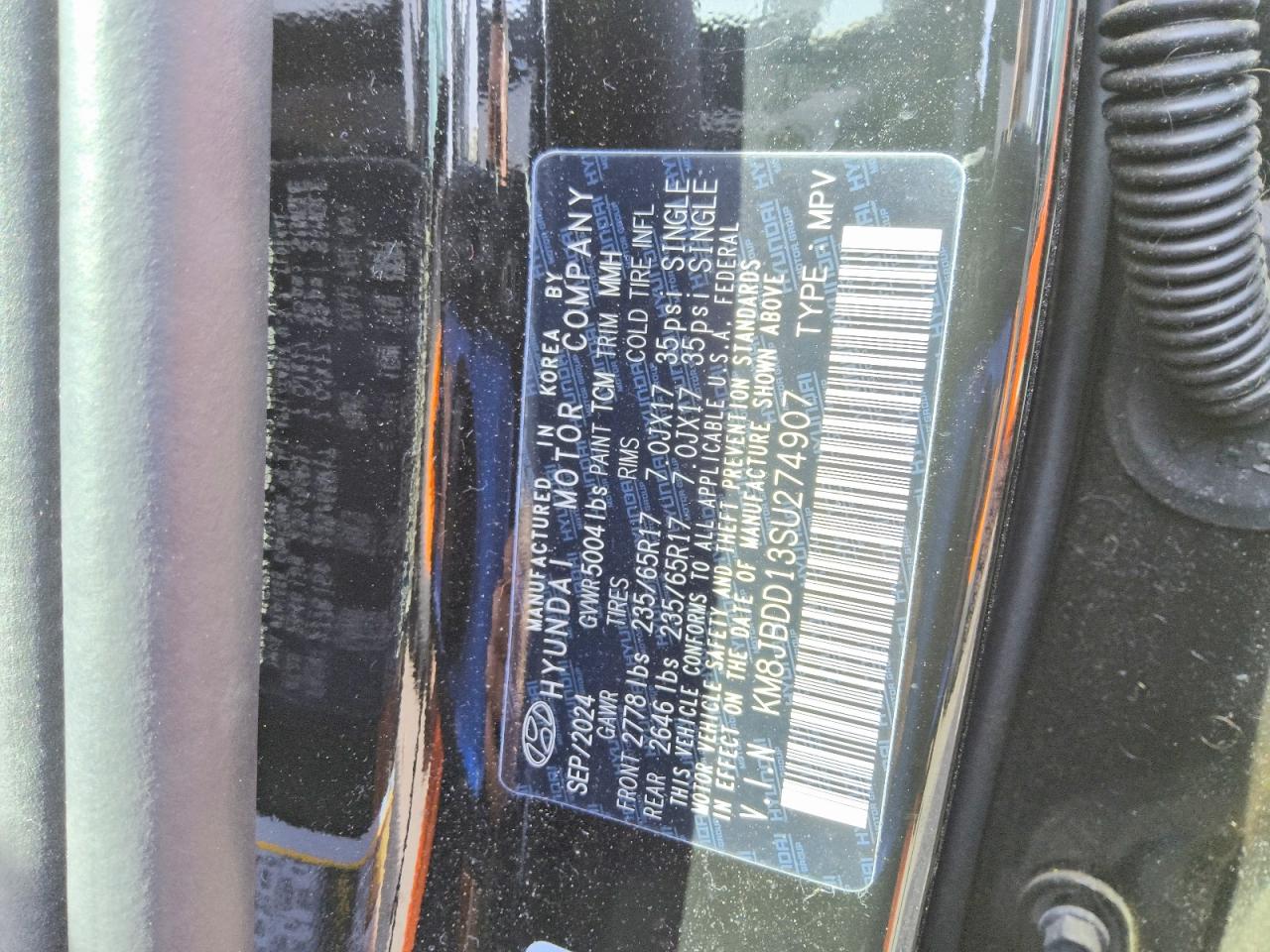 2025 HYUNDAI TUCSON BLUE photo 27