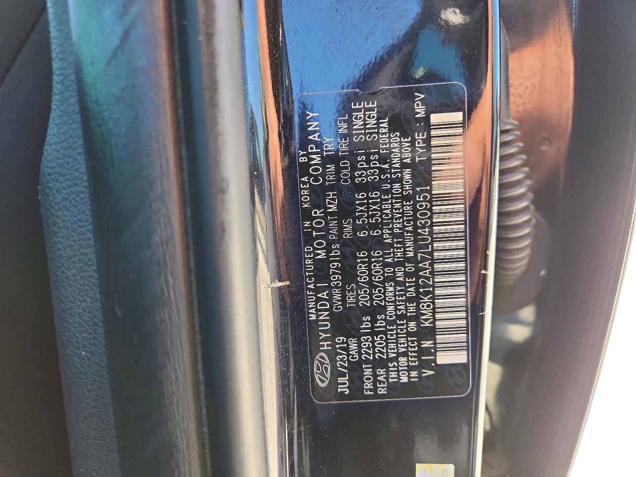 2020 HYUNDAI KONA SE photo 25